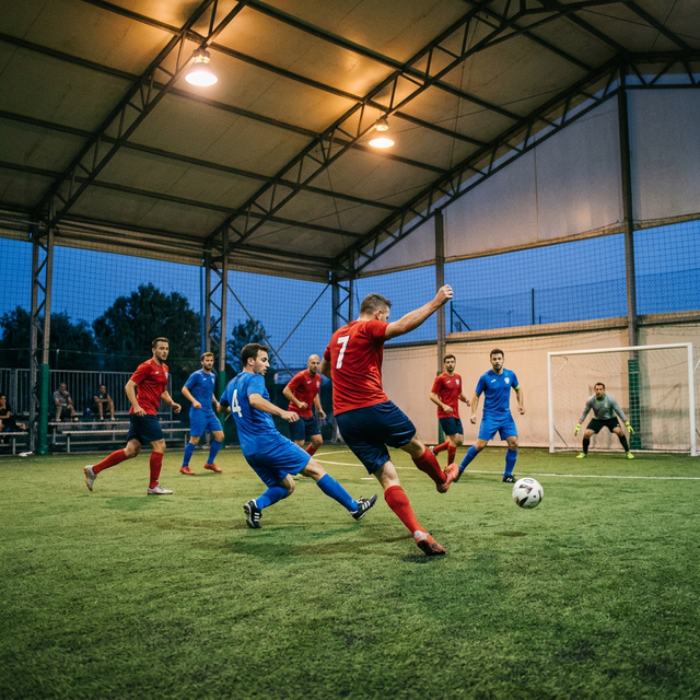 Taraftarlar tribunde